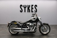 2018 Harley-Davidson FLFBS Softail Fat Boy 114 in Black Tempest