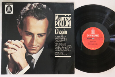 独LP Maurizio Pollini Chopin Polonaisen / Nocturnes / Ballade 1C06301897 ODEON /00260 LP Maurizio Pollini Chopin Polonaisen / Nocturne 1C06301897