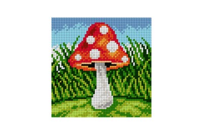 ''Fly agaric'' Printed Canvas for Cross Stitch Tapestry Gobelin 2816