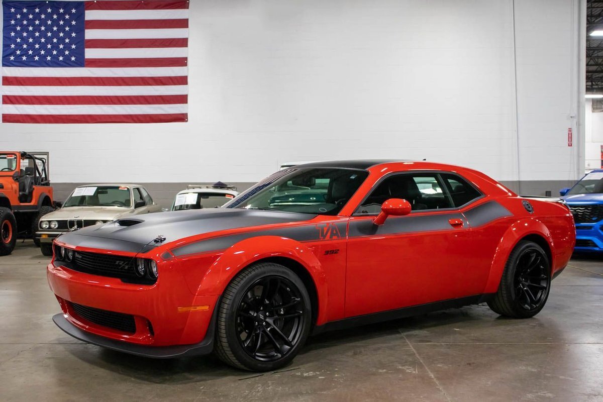2022 Dodge Challenger T/a 4976 Miles Torred 6.4 L V8 Automatic Used
