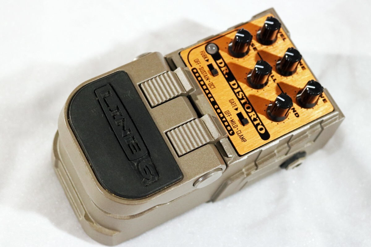 Line 6 DR.DISTORTO Distortion Guitar Effect Pedal Supply