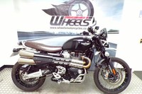 2021 TRIUMPH SCRAMBLER 1200 XC WITH ONLY 8296 MILES FROM NEW