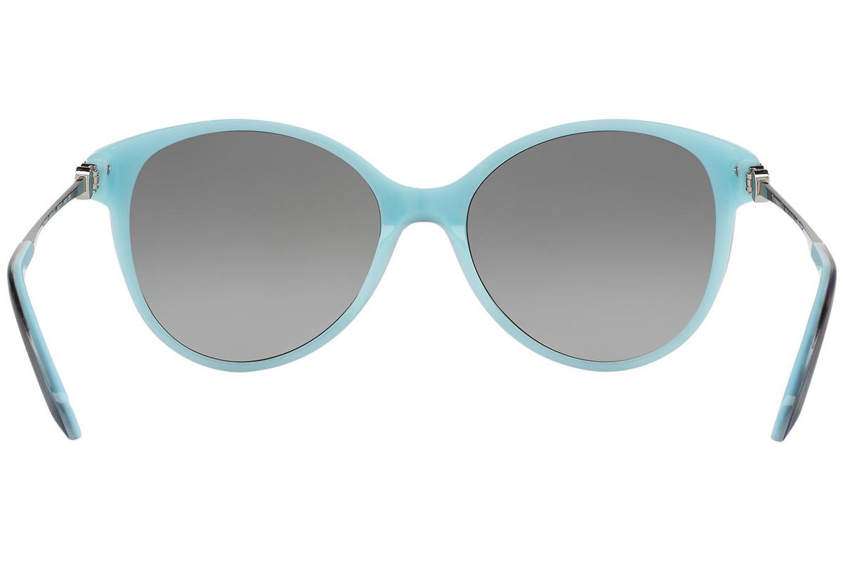 Tiffany & Co. Blue Oval Gradient Sunglasses
