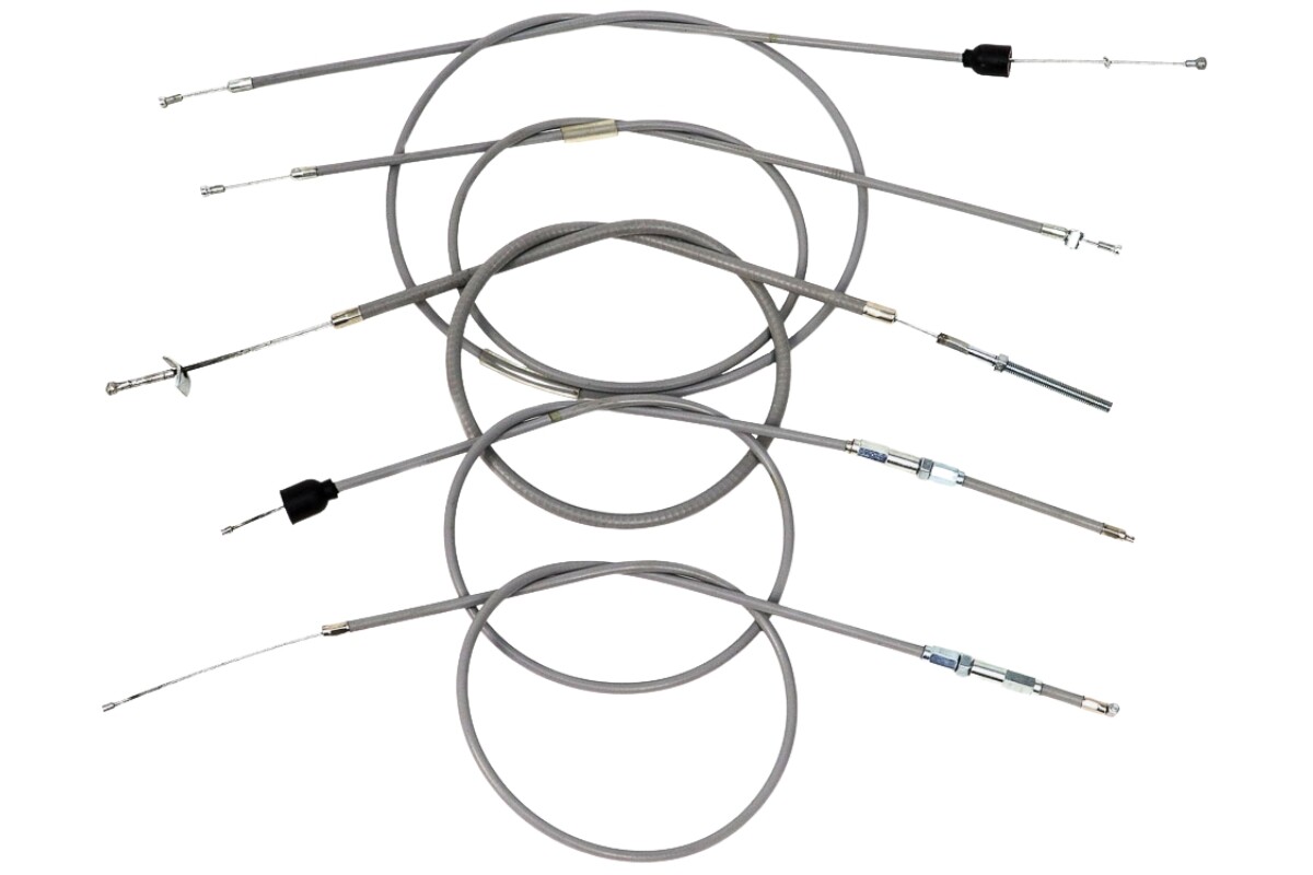 Bowdenzug Satz für SIMSON Star SR4-2, Sperber SR4-3, Habicht SR4-4 - grau