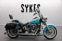 2017 Harley-Davidson FLSTN Softail Deluxe in Two Tone Crushed Ice Pearl & Teal