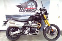 2024 TRIUMPH SCRAMBLER 1200 XE WITH ONLY 1782 MILES FROM NEW