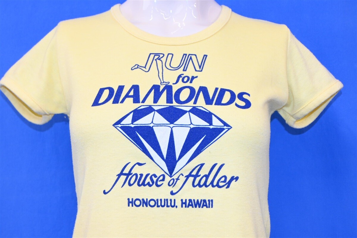 vintage 80s HOUSE OF ADLER RUN FOR DIAMONDS HONOLULU HAWAII