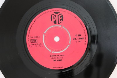 フィンランド7” Kinks David Watts  7N17405 Pye Records /00080 7