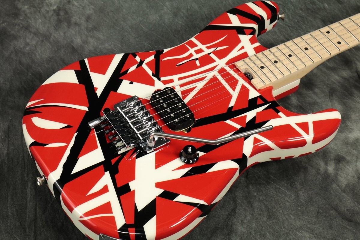 ギター EVH Striped Red with Black Stripe EVH Striped Series Red w/Black Stripes – Tone Shop Guitars