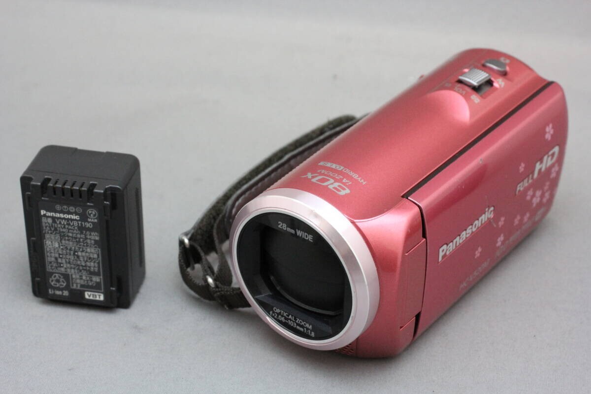 Panasonic HC-V520M (良品） 概要 デジタルハイビジョンビデオカメラ HC-V520M | デジタル