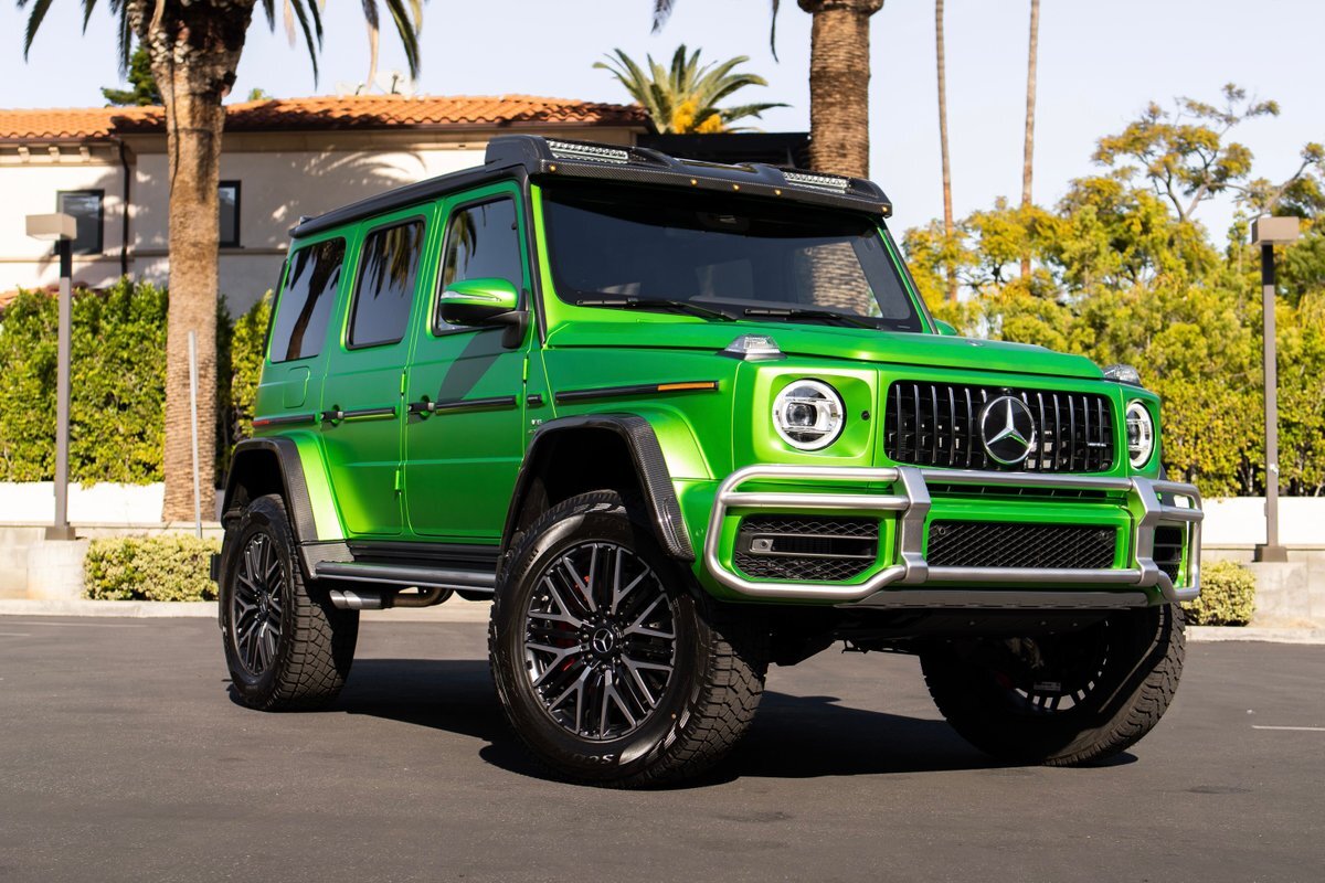 2022 Mercedesbenz G 63 Amg 4x4 100 Miles Green Hell Magno Suv 4.0l V8