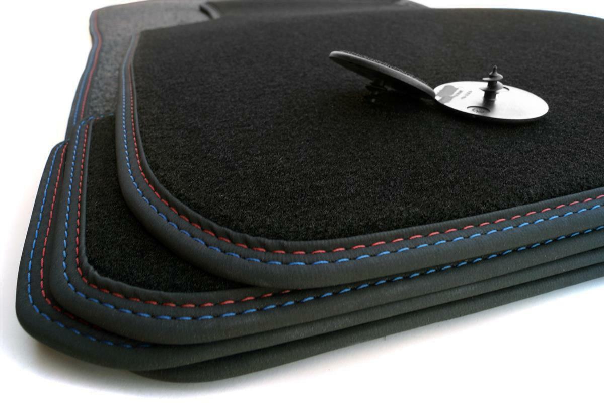 Premium Fußmatten BMW 1er E81 E82 Original Qualität Nubuk Doppelnaht