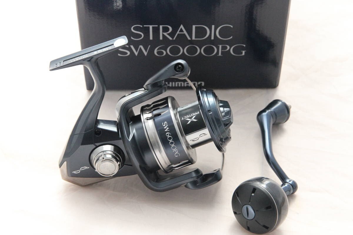 シマノ　STRADIC SW6000PG Spinning Reel 20 Reel 20 Stradic SW 6000PG Spinning Reel New