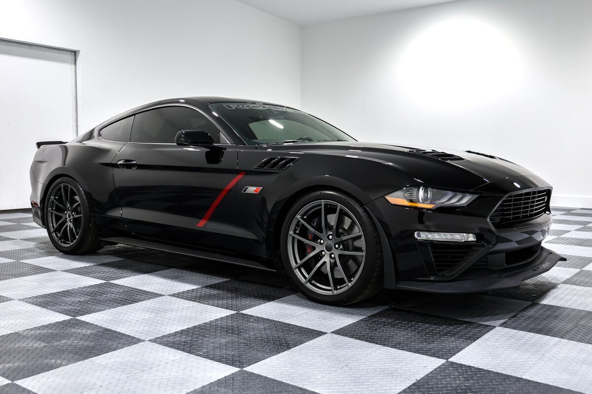 2021 Ford Mustang Roush Stage 3 1305 Miles BLACK Coupe Supercharged 5.0L V8 10 S