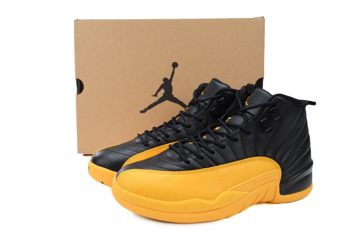 Size 9-13 Nike Air Jordan 12 Retro 'University Gold' yellow