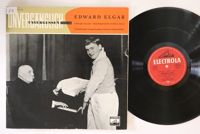 独LP Yehudi Menuhin, London Symphony Orchestra Elgar Violinkonzert H-moll Op. 61 E80480 ELECTROLA /00400 LP/GF YEHUDI MENUHIN, LOND Elgar Violinkonzert E80480