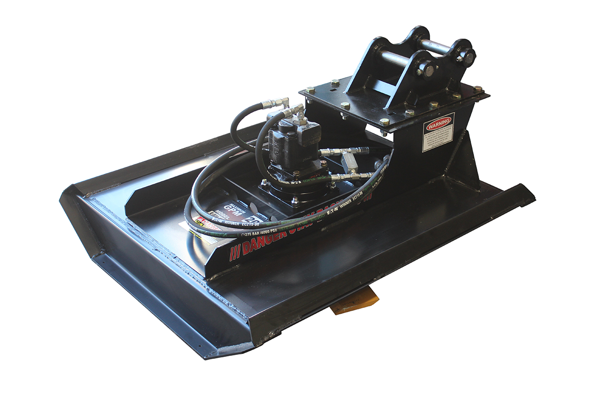 42" Brush Mower Mini EXCAVATOR Cutter Mower USA made  FREE SHIP