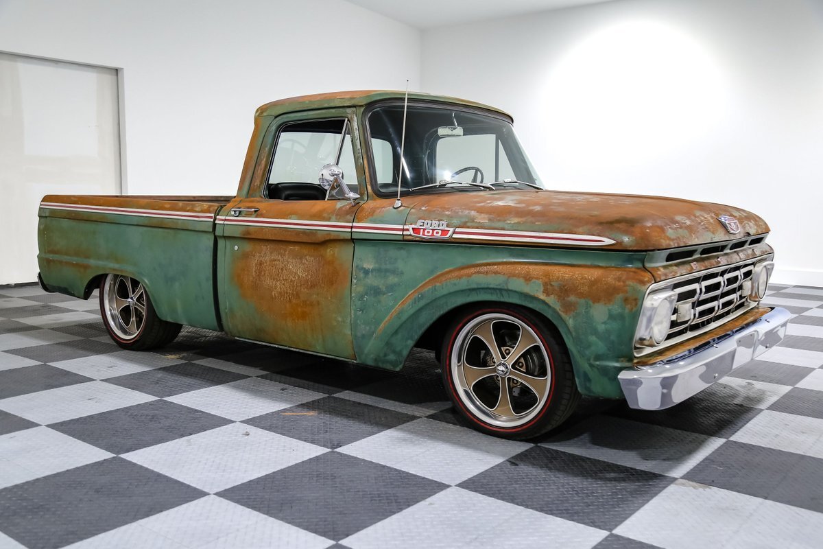 1964 Ford F100  4547 Miles Patina Truck 351 Windsor V8 AOD Automatic Overdrive