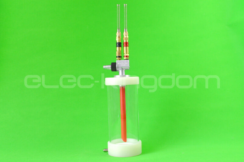 HQ 1L Fluidized hopper cup with IG02 pump and non-ruturning valve for spray gun