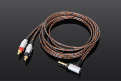 2.5mm balanced Audio Cable For audio-technica ATH-AWKT AWAS WP900 ATH-ADX5000