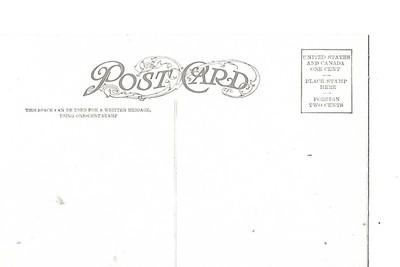 GUGGENHEIM HALL, GOLDEN, COLORADO,1920'S? POST CARD.