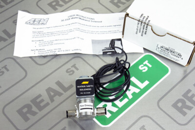 AEM High-Flow Low-Current Water Methanol Solenoid 3600 cc/min 0.75 amp 1330-3326