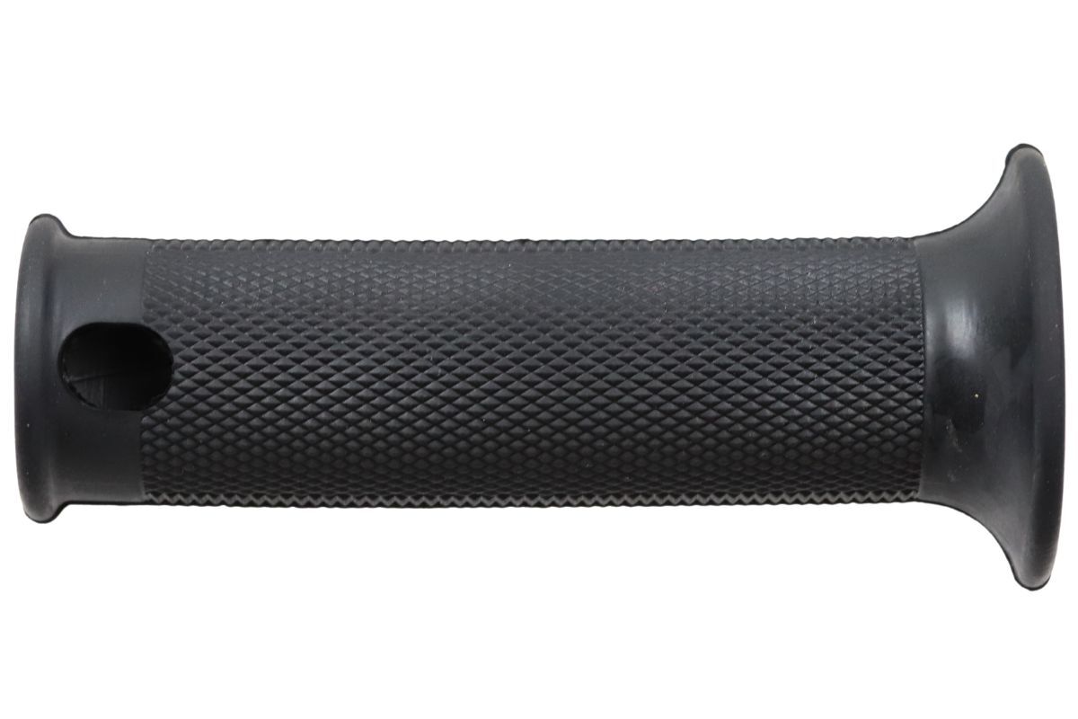 Griffgummi 22 mm, schwarz mit Bund, mit Loch