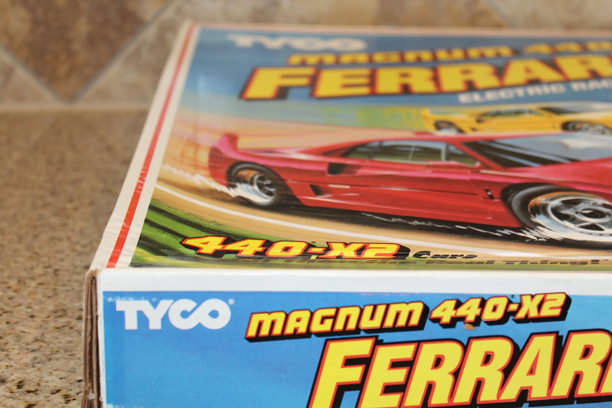TYCO MAGNUM 440-X2 FERRARI GT ELECTRIC RACING SET BRAND NEW IN BOX