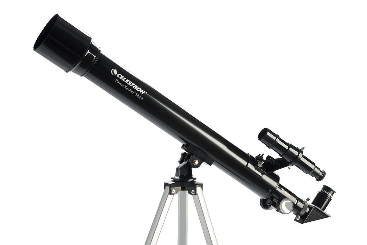 CELESTRON PowerSeeker 50 AZ Alt-Azimuth Refraktor Teleskop 50/600mm
