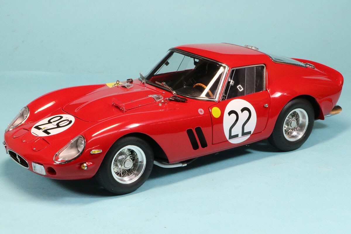 CMC 1/18 フェラーリ 250 GTO #22 ルマン24H 1962 CMC 1/18 フェラーリ 250 GTO No.22 1962 ル・マン24時間 3位