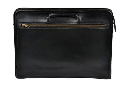 BALLY Vintage Mini Boston Bag Black Leather Mini Boston Bag BALLY