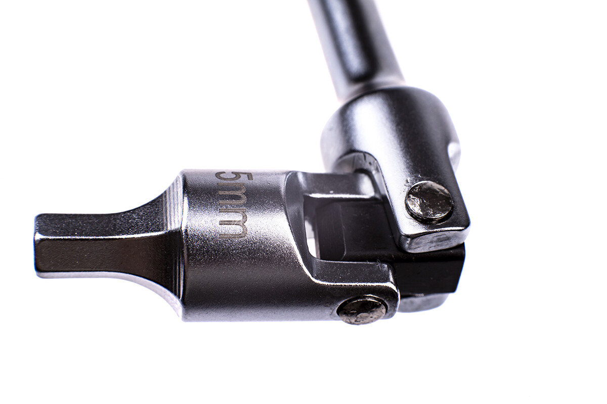 TH560 5mm Hex/ Allen T Bar Extension Wrench Extra Reach Universal Joint Sliding eBay