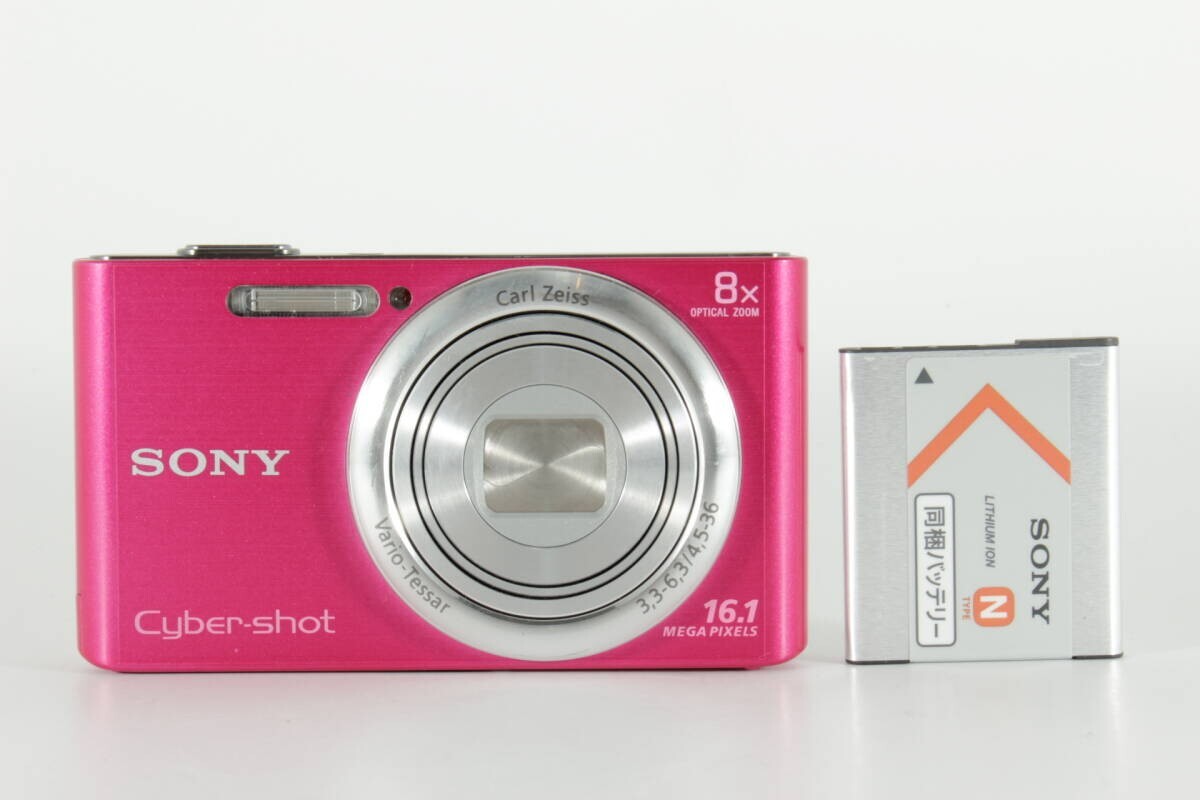 SONY デジタルカメラ Cyber-shot　DSCーW320　ピンク SONY Digital Camera Pink Cyber-shot DSC-W320 14.1 MP 3.0x