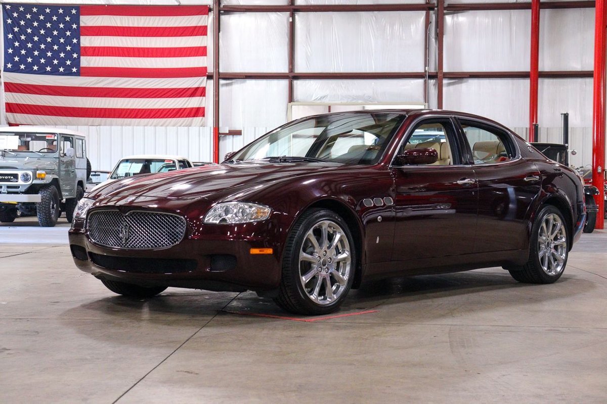 2005 Maserati Quattroporte  44441 Miles Bordeaux Pontevecchio Metallic Sedan 4.2