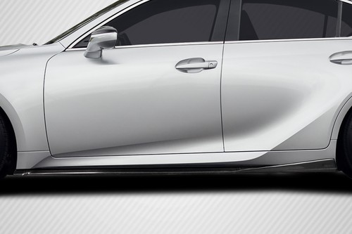 For 2021-2025 IS300 IS350 Carbon Creations Geisha Side Skirt Rocker Panels - 2 P