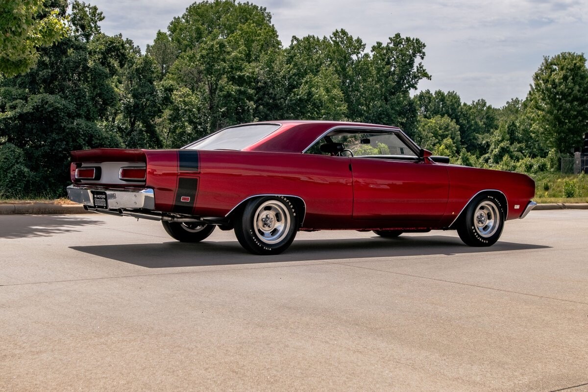 1969 Dodge Dart Maroon Hardtop 340 V8 4 Speed Manual Used Dodge Dart