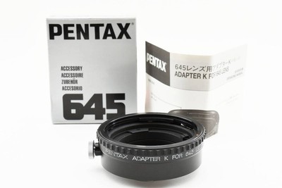 ASAHI-PENTAX ADAPTER K to 645 LENS Unused