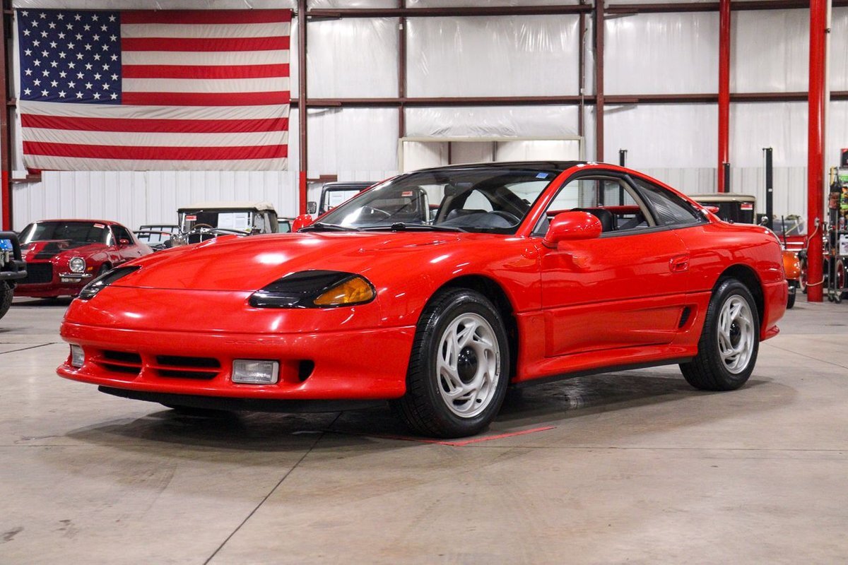 1992 Dodge Stealth R/T 63391 Miles Firestorm Red Coupe 3.0L V6 Manual