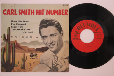 7” Carl Smith Carl Smith Hit Number EM140 COLUMBIA /00080 7
