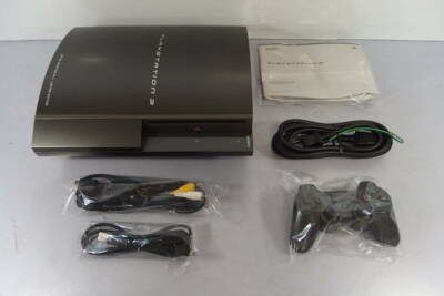 PlayStation3 - PS3 60GB(CECHA00)とトルネ、メタルギア(MGS)のセット販売 Sony PlayStation 3 PS3 CECHA00 60GB First Black Model
