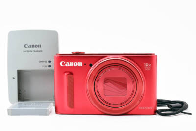 甘酒 Canon キャノン PowerShot SX610 HS レッド Canon PowerShot SX610 HS SX610HS W. 18x Zoom Lens Wine Red
