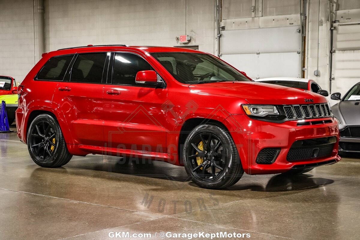 2018 Jeep Grand Cherokee Trackhawk Redline Red SUV 6.2L Supercharged V8 33266 Mi