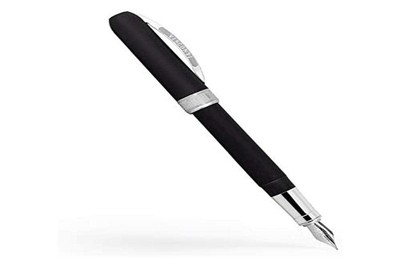 VISCONTI Fountain Pen Eco-LOGIC Black CT Dual-use Fine Point F KP10-10-01-FPF