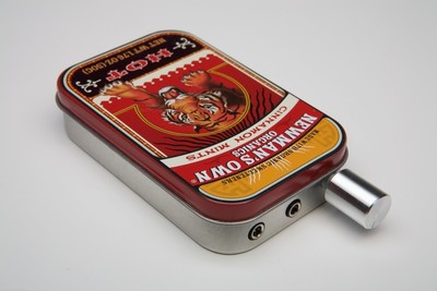 Audiophile CMOY headphone amplifier made with high quality part in USATiger Tin