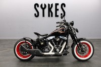 2009 Custom Harley-Davidson FLSTSB Softail Crossbones in Vivid Black