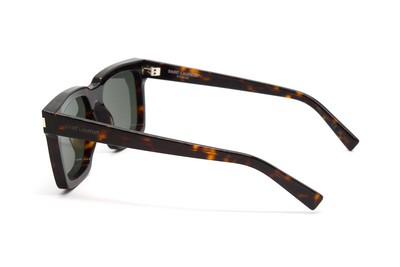 Pre-owned Saint Laurent Yves  Sl-610-f-002 Havana Havana Grey Sunglasses