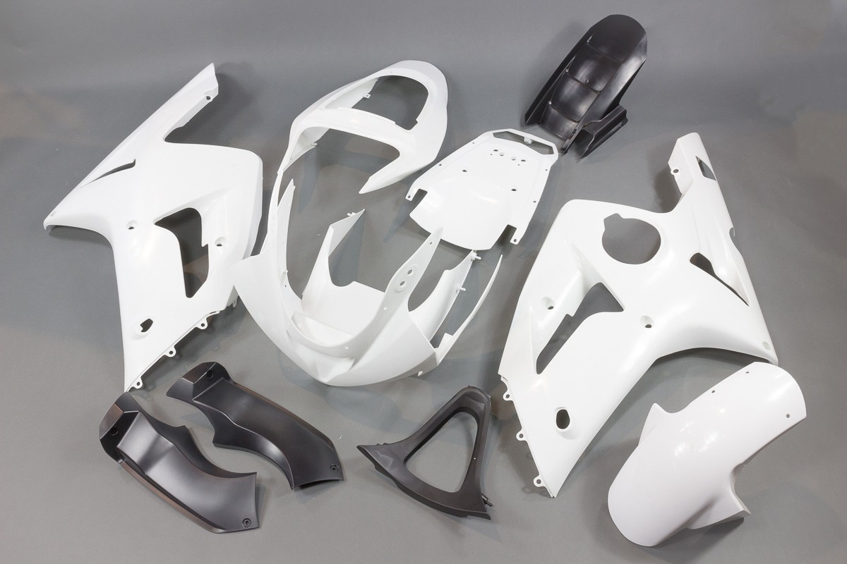 Kit de carénage non peint pour Kawasaki ZX-6R RR ZX6 ZX6R ZX 6 R ZX60 2003-2004