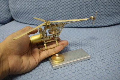 Mini Steam Helicopter Model S01