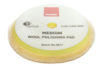 Rupes D-A Medium Wool 3.5'' - 90 MM Orbital Polishing Pad
