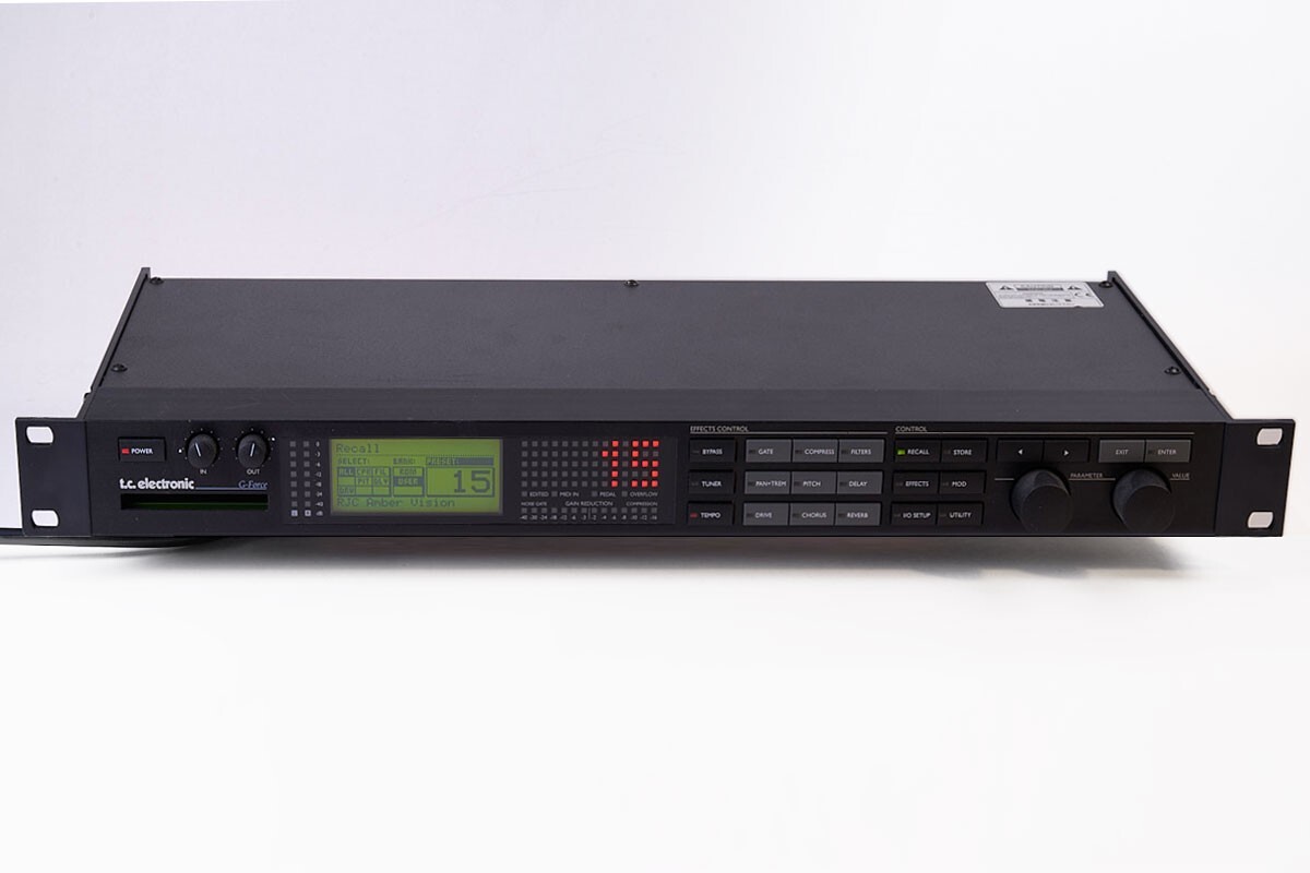 ギター tc electronic G-FORCE TC Electronic G-Force Digital Guitar Multi Effects Processor, 1U